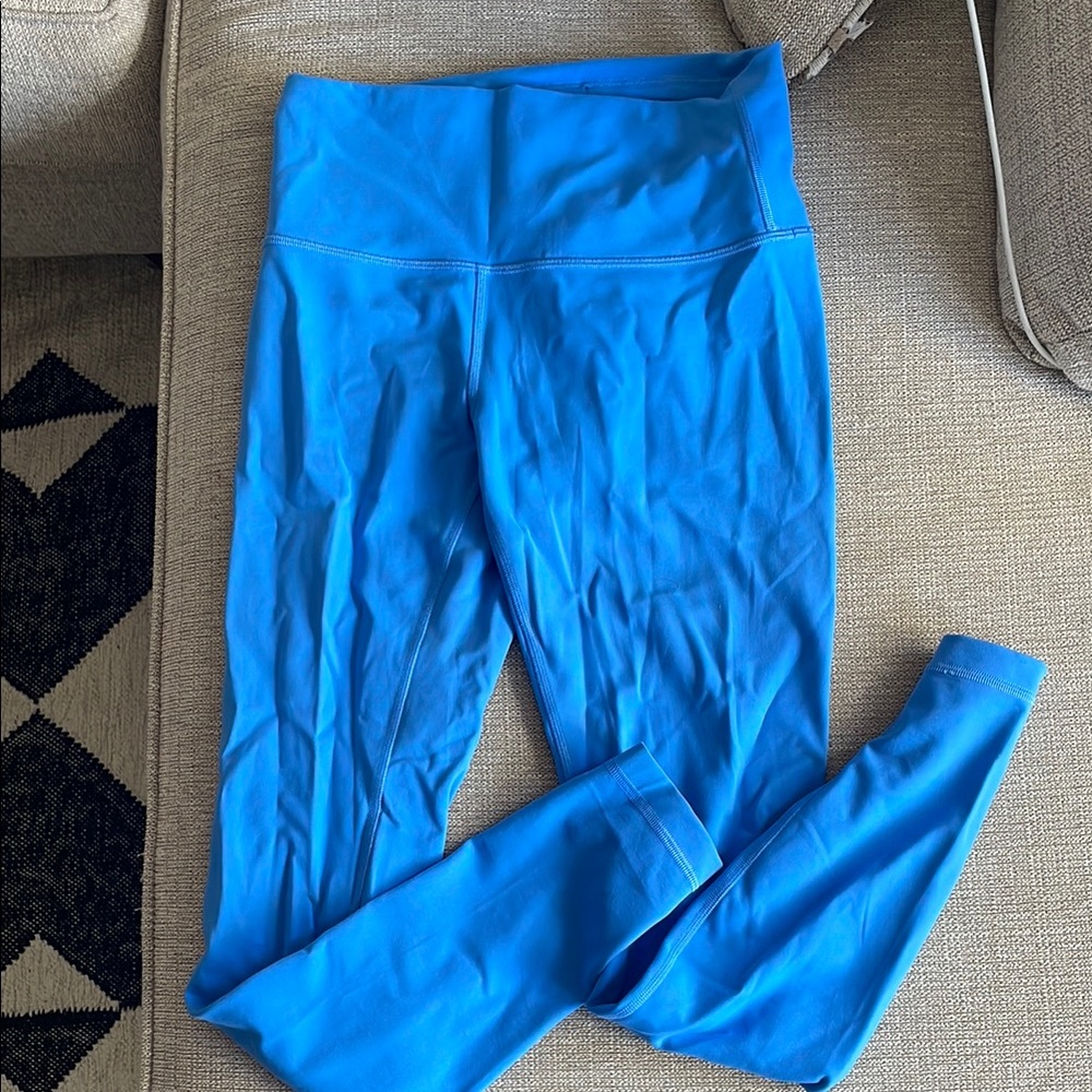 Light blue lululemon leggings, size 8